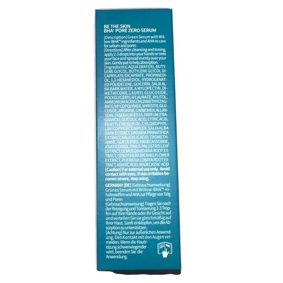 Be The Skin BHA+ Pore Zero Serum 30 ml - Picture 3 of 4